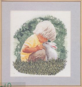 1046 - Мальчик с кроликом