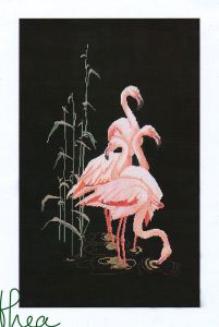 1070.05 - Розовые фламинго