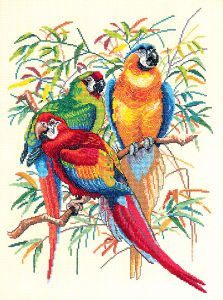 12-292 - Три попугая Ара