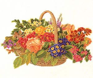 14-186 - Цветы в корзине