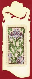 1614 - Закладка. Цветущий ирис