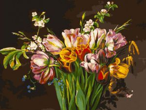 261-AS-уценка - Голландские тюльпаны (Уценка)