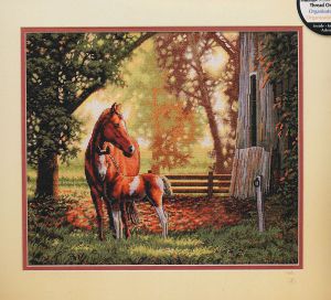 35260 - Лошадь с жеребенком