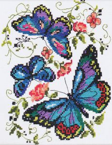 42-03 - Синие бабочки