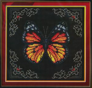 8-113 - Рыжая бабочка