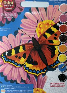 91341 - Цветы и бабочки