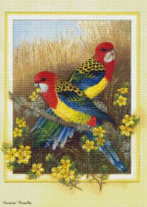 ag331 - Цветы и птицы