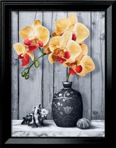 АЖ-1865 - Орхидея на мраморе
