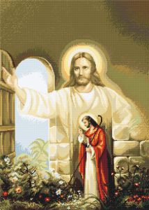 g411 - Иисус стучащийся в дверь