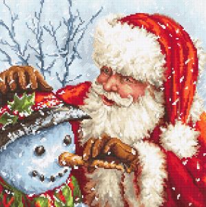 LETI-919 - Санта Клаус и снеговик