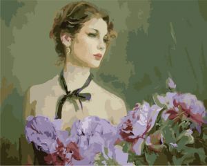 mg3086 - Девушка с цветами