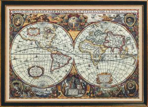 пз-1842 - Географическая карта мира