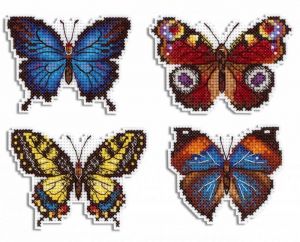 р-485 - Яркие бабочки. Магниты