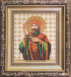 Б-1130 - Икона Св. царя Константина
