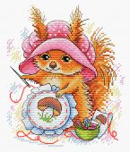 Рыжая рукодельница м-286. Вышивка нитками > Жар-птица > Животные.