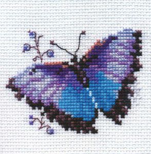 0-149 - Яркие бабочки. Голубая