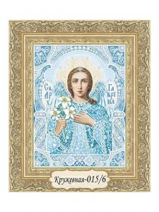 015/6 - Архангел Гавриил (синий светл., белый)