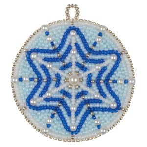 10-902 - Новогодняя игрушка. Снежинка