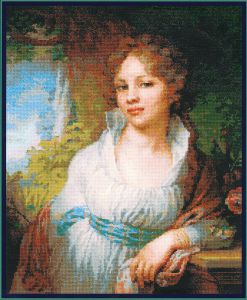 100-048 - Портрет М.И. Лопухиной