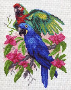 1009-1 - Тропические попугаи