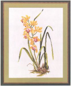 14-156 - Жёлтая орхидея
