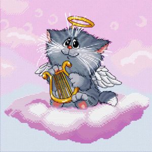 144 - Котёнок ангелочек