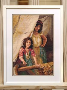 1700 - Цыгане, просящие милостыню