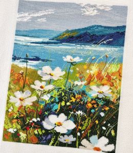 1704 - Утёс с цветами