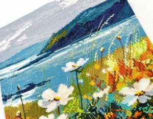 1704 - Утёс с цветами