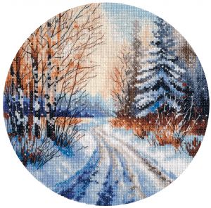 1727 - Заснеженная дорога