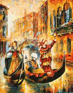 187-AS - Венецианская гондола