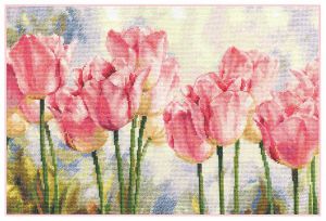 2-37 - Розовые тюльпаны