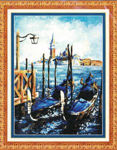 20267 - Гондолы в Венеции