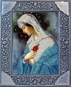 20918 - Дева Мария с розой