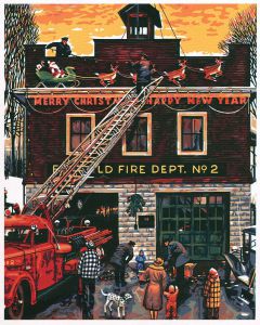 21796-уценка - Рождество на пожарной станции (Уценка)