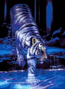 23-2798-НТ - Тигр в воде