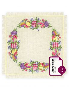 2322 - Салфетка. Крашенки