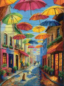 2335 - Цветные зонтики