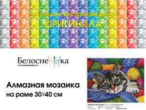 246-ST-S - Котик в лоскутах