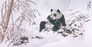 2032103 - Панда и бамбук