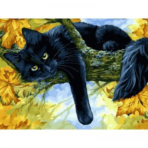 296-AS - Осенний кот