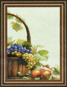 301 - Корзина с виноградом