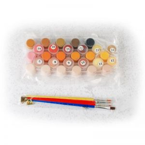 3258-CS - Подсолнухи и калина