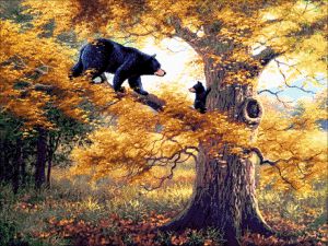 43-4880-НМ - Медведи на дереве