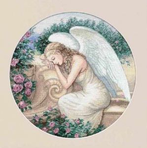 4334 - Садовый ангел