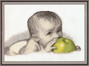511 - Малыш с яблоком