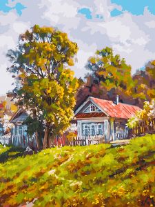 573-AS - Летний день. Васильсурск