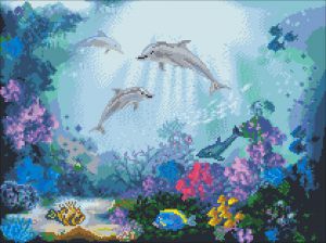 6118Н - Дружба дельфинов