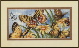 65055 - Виньетка с бабочками