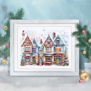 70-23 - Рождественская улочка